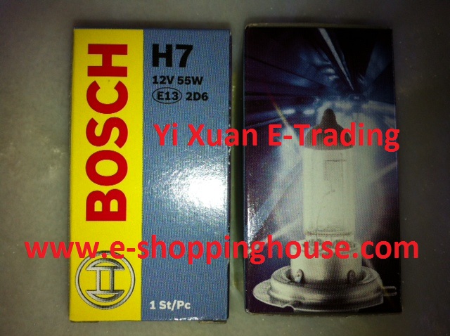 Bosch Stock H7 Halogen Bulb